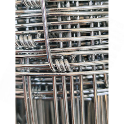 Farm Fence 5ft x 164ft 13Gauge Heavy Zinc Coating Cattle Fence,Galvanized Field Wire Fencing Deer Fence,Goat Fence,Hog Wire Fencing for Yard Livestock & Animals Protection