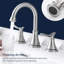 Bathroom faucet with 360 degree turn spout-115827476