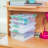 Sterilite Plastic Medium Clip Storage Box Container with Latching Lid