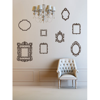 Abstract Non-Wall Damaging Wall Decal