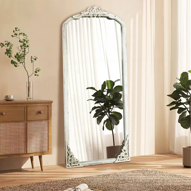 Miroir pleine longueur en bois massif