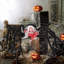 Figurine d'Halloween effrayante d'Halloween