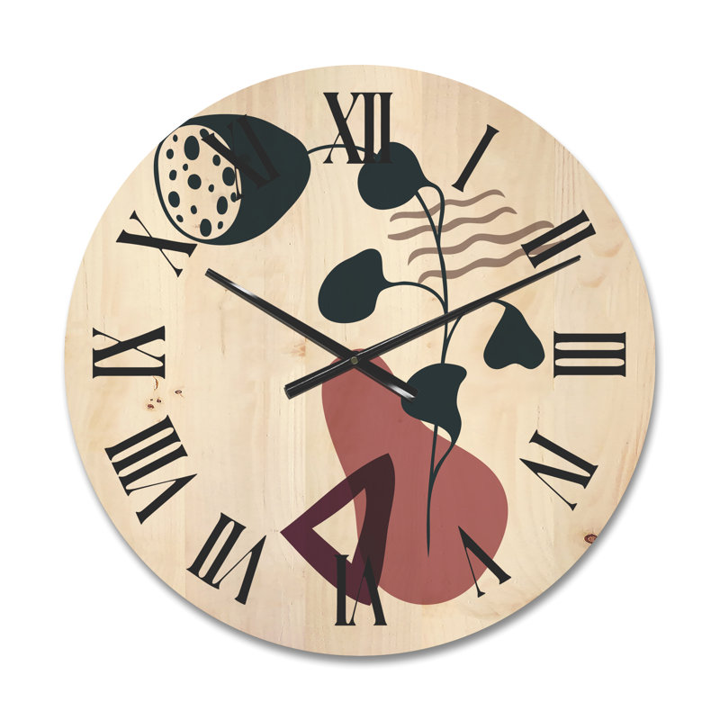 Horloge murale élémentaire, Moyen