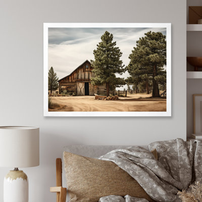 Pin, charme rustique sur bois de pin