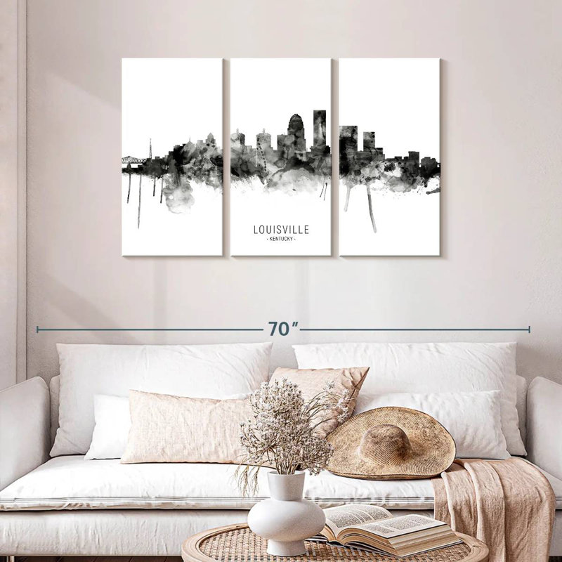 Louisville, Kentucky City Skyline III