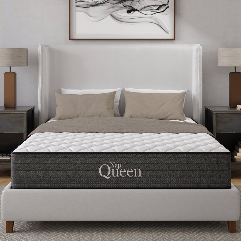 10 Inch Cooling Gel Hybrid Mattress, Twin, 10"