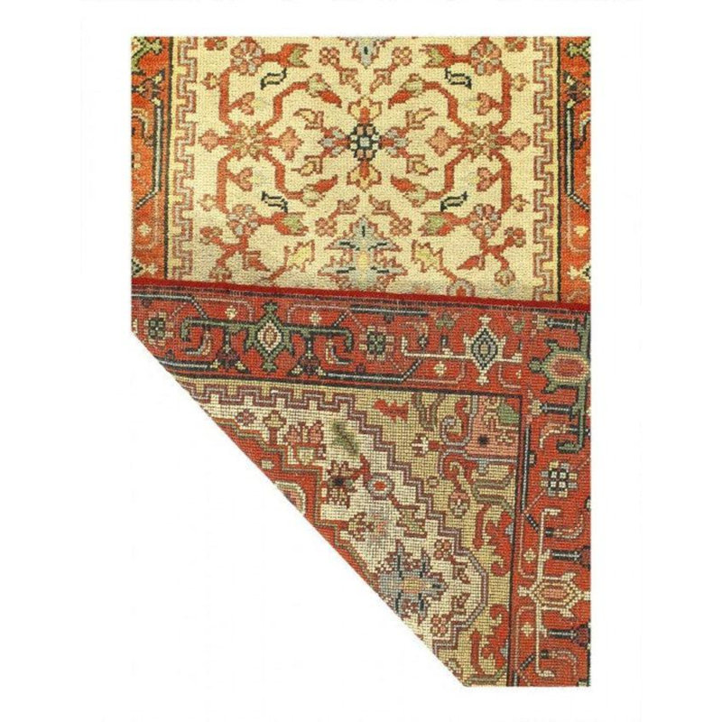 Oriental Area Rug in Ivory