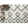 Tapis de surface beige tissé à la main Mazur