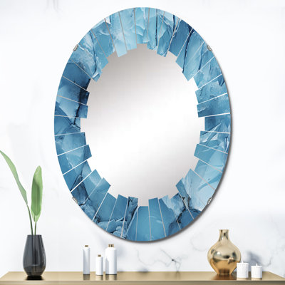 Nauja - Miroir mural moderne ovale