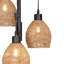 Lampe sur pied à branches 65 po avec 3 ampoules Asiel-534782413