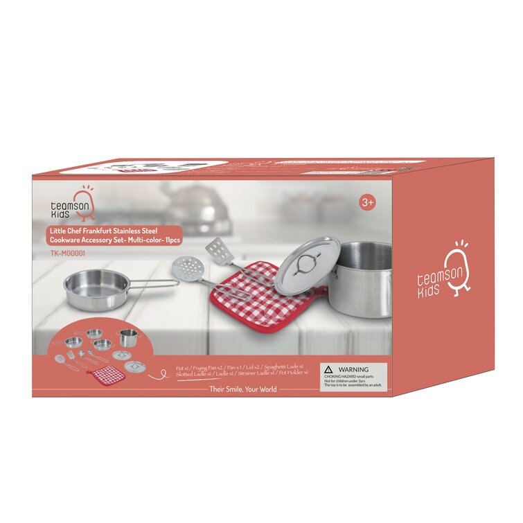 Small World Toys Young Chef's Cookware Set