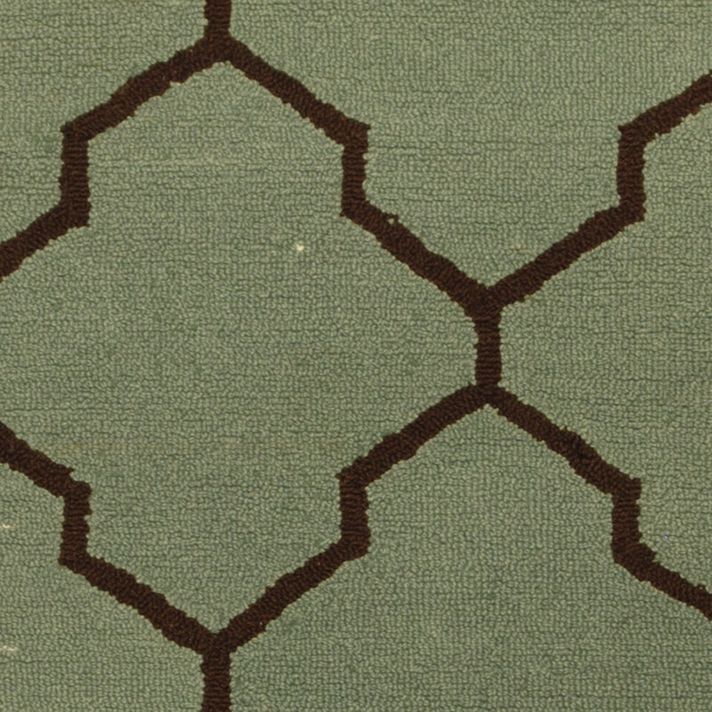 Wool Geometric Indoor Rug