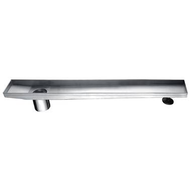 HYDROWARE HYD-0008 36 Stainless Steel Linear Drain Finish: Matte Black