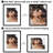 Americanflat Picture Frame - Set of 2 - Frame with Mat - Polished Plexiglass-101177766-101177775