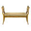Banc recouverts de tissu d'ameublement
