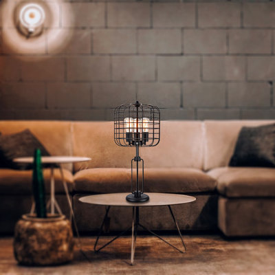 Table Lamp W/ Edison Bulb (1Pcs/Cnt)(2.96/14.43)