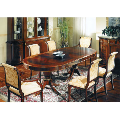Extendable Solid Wood Dining Table