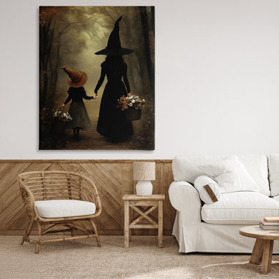 «Witch & Daughter Mystical Forest» par Arlington Prints