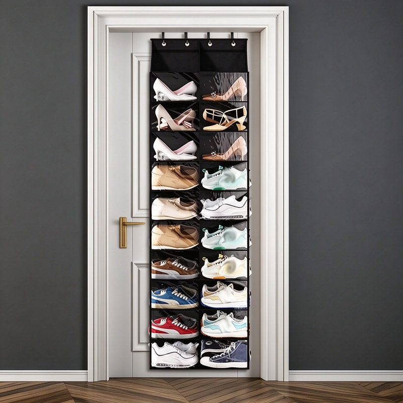 20 Pair Hanging Shoe Organiser