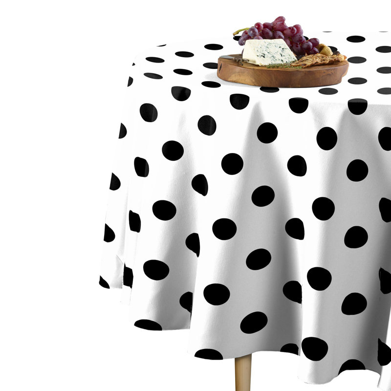 Penvale 3 Dot Round Tablecloth, 90" x 90"