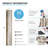 Art3d 6 in.x36 in. Peel and Stick Vinyl Flooring, Self-Adhesive Flooring Tiles, 36-Pack 54 Sq.Ft-111988613