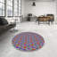 Tapis rouge/bleu à motifs-1514590051
