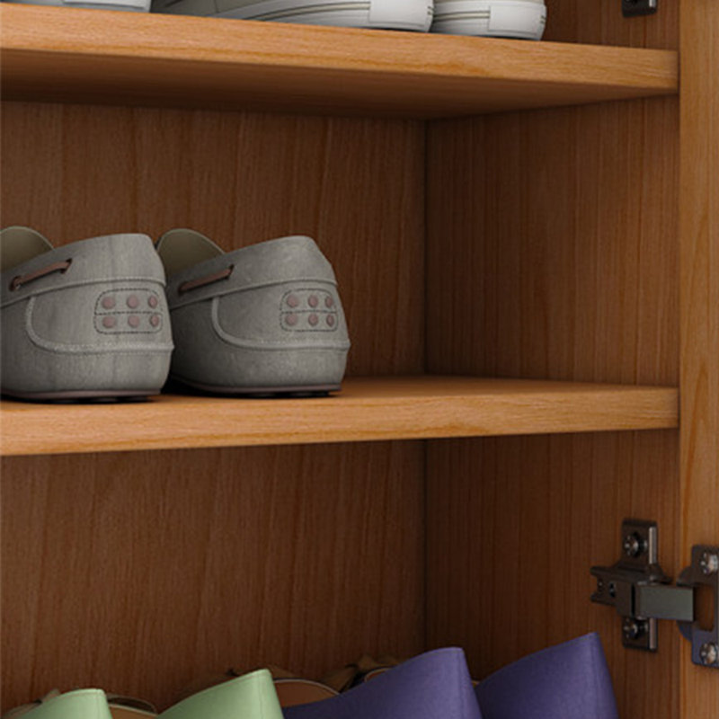 Rangement à chaussures de style japonais pratique, Brun