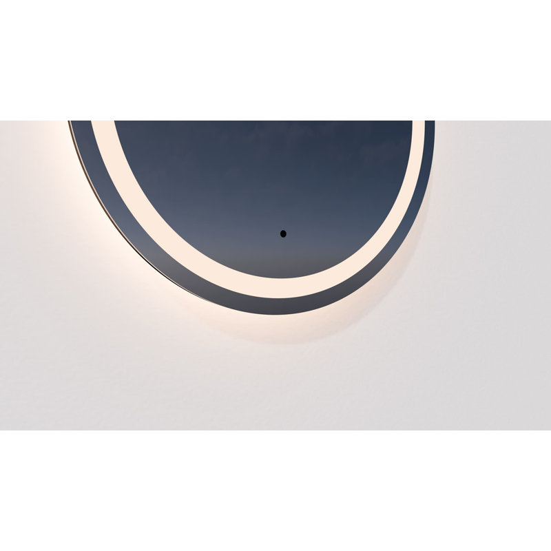 Paresh 36" DIA LED MIRROR, 30" x 30"