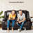 Loveseat Recliner Sofa, Leather Loveseat with Removable Armrest, USB Ports, Cup Holders-52194253-49125433