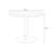Black Round Solid Wood Dining table-713013303