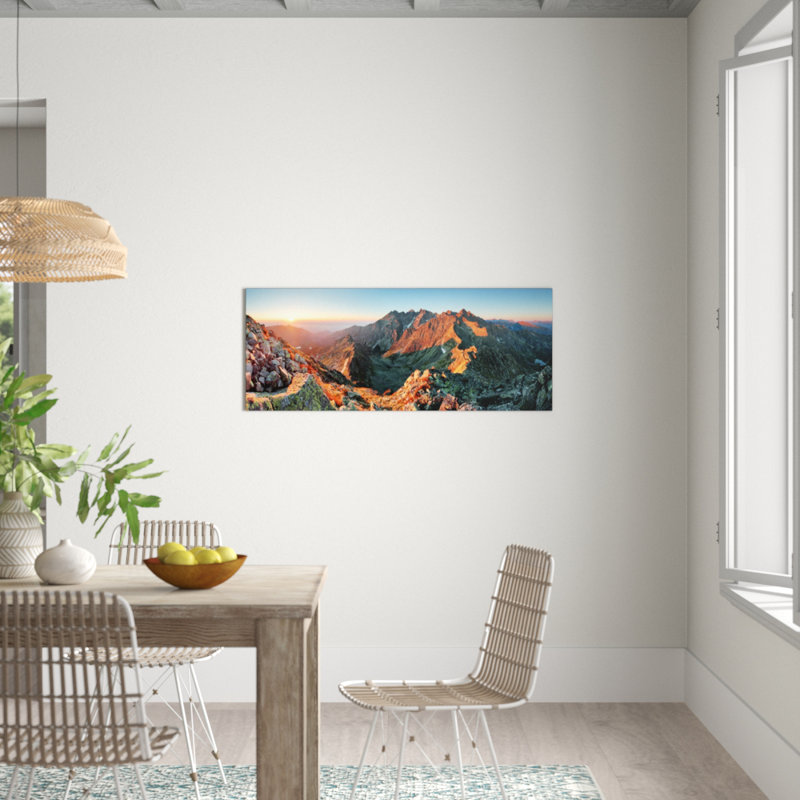 No Frame Print on Glass, 50 cm H x 125 cm W x 1.4 cm D