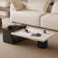 Table basse simple en bois massif créatif