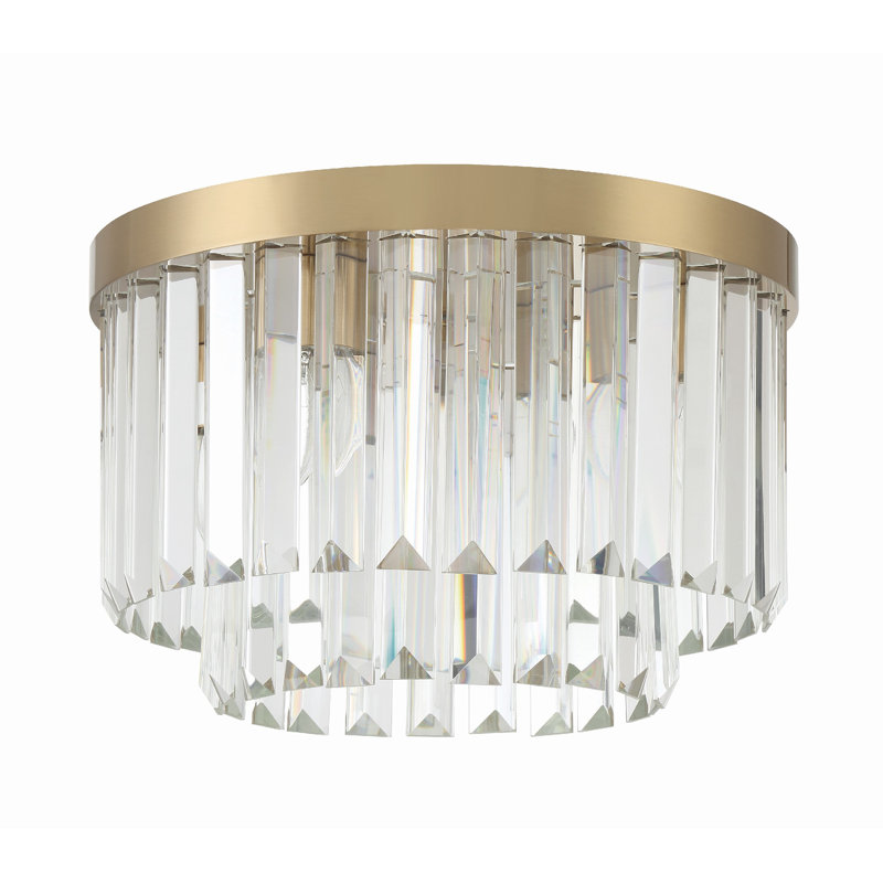 Cyprienne Glass Flush Mount