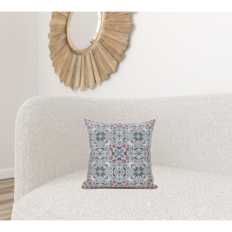  Coussin Paisley, 16" x 16", Green