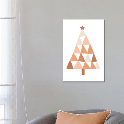 Pastel Christmas Tree by Orara Studio - Wrapped Canvas Gallery-Wrapped Canvas Giclée