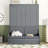 Soloma Queen Murphy Bed with Sofa Cushion-1853171214