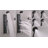 3-way Diverter Rainfall Shower Tower Panel System with Rainfall Waterfall Shower Head and Shower Wand in Chrome Nickel-93524683