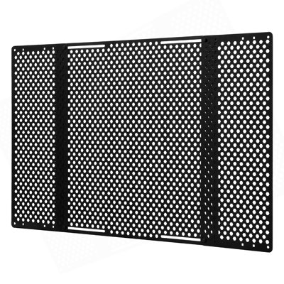 RV Screen Door Protector Adjusts From 22 To 31.5 In Adjustable Door Grille Black