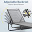 Chaise longue d'extérieur en polyrésine-118316413