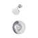 Birch HydroMersion Single Handle Shower Trim Kit - 1.5 GPM (Valve Not Included)