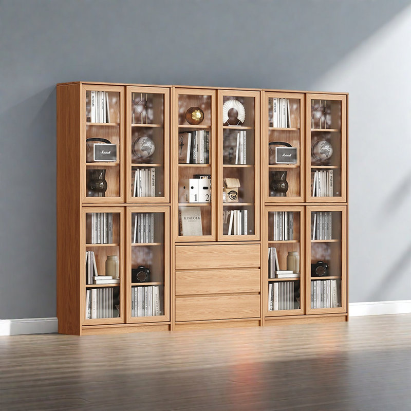 Wlotzka, (5 Shelves) 78.7"H x 106.2"W x 13.7"D