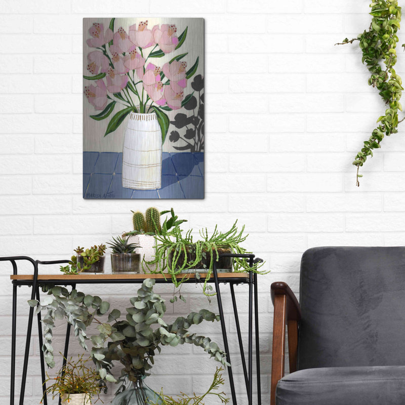 «Spring Florals 5» par Marisa Anon, H 16 po x l 12 po