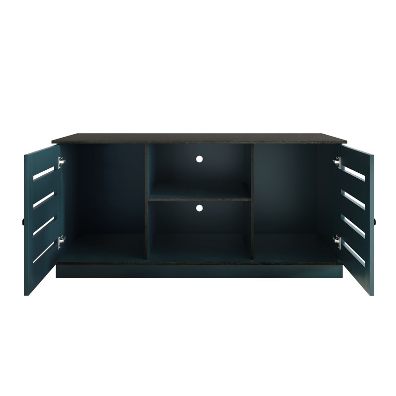Crédence de rangement l 15,76 po Abbriella, Bleu
