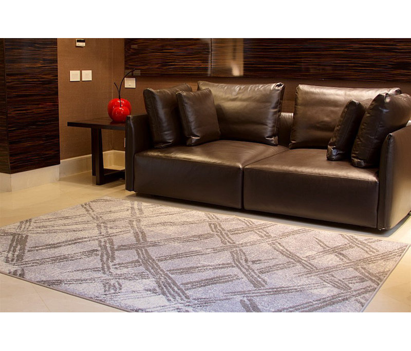 Melgoza Wool Abstract Indoor Rug, Rectangle 7'.8" x 10'.6"