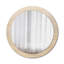 Huldar Glass Flat Wall Mirror