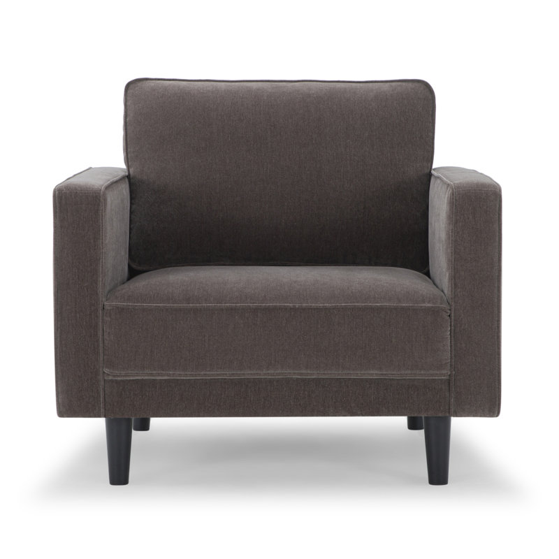 Curt Upholstered Armchair, Storm Performance Chenille