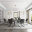 Gregoy 6 - Person Extendable Four Leg Dining Set-707546261