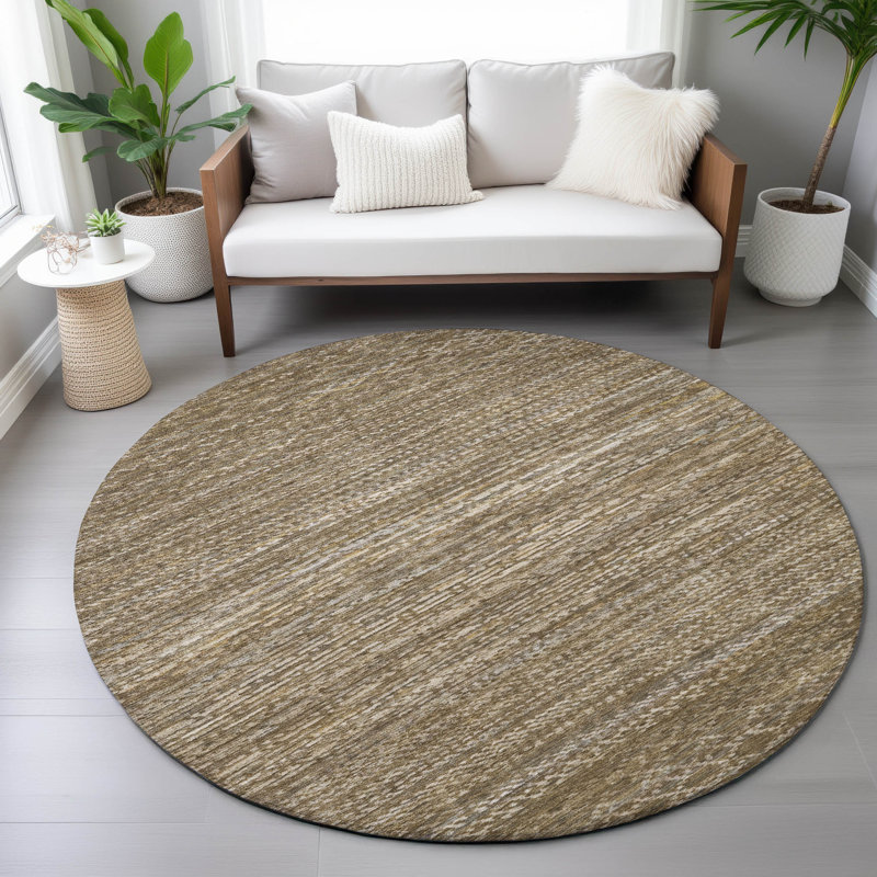 Tapis à rayures intérieur / extérieur lavable à la machine Colman ACN2150, Rectangle 1 pi 8 po x 2 pi 6 po