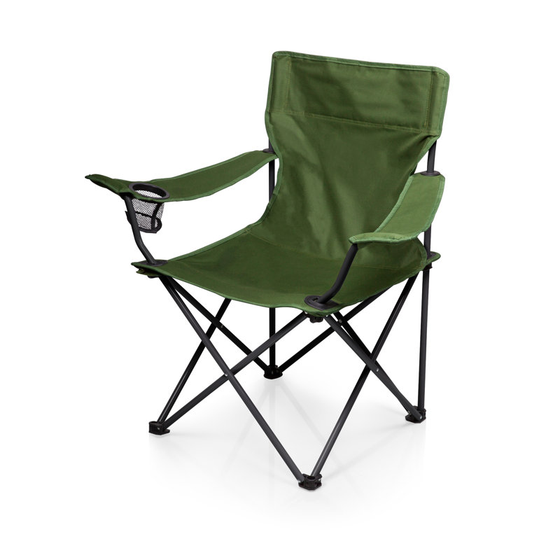 Chaise de camp PTZ avec sac de transport, Vert kaki