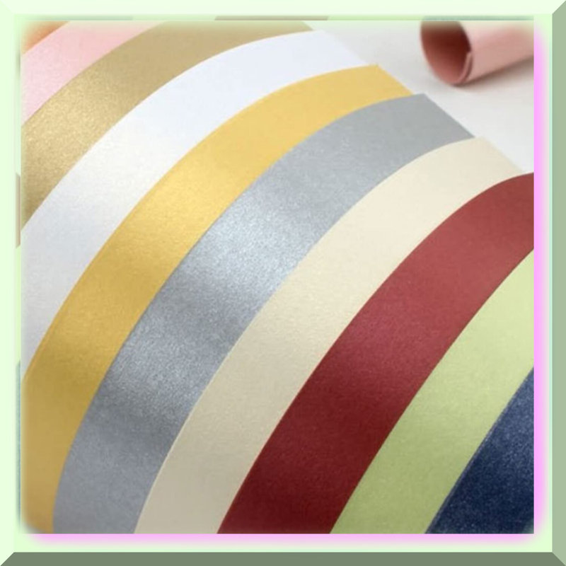 60pcs Metallic Quilling Paper Strips